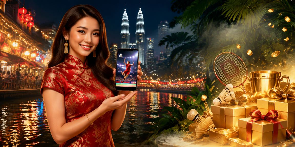 Pengguna Kuala Lumpur menyertai loteri dalam talian melalui kasino mudah alih