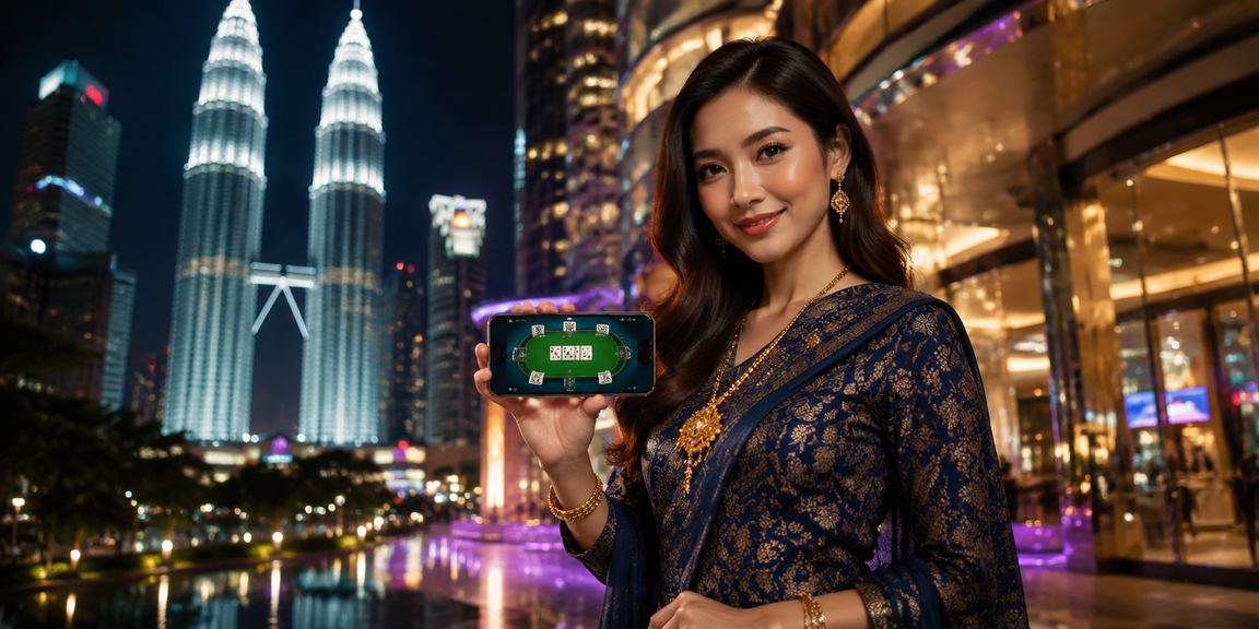 Permainan poker gaya Melayu di Kuala Lumpur