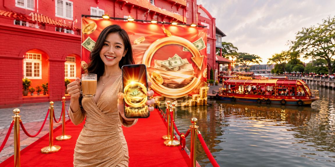 Pengguna Malaysia di Melaka menerima bonus cashback daripada platform pertaruhan
